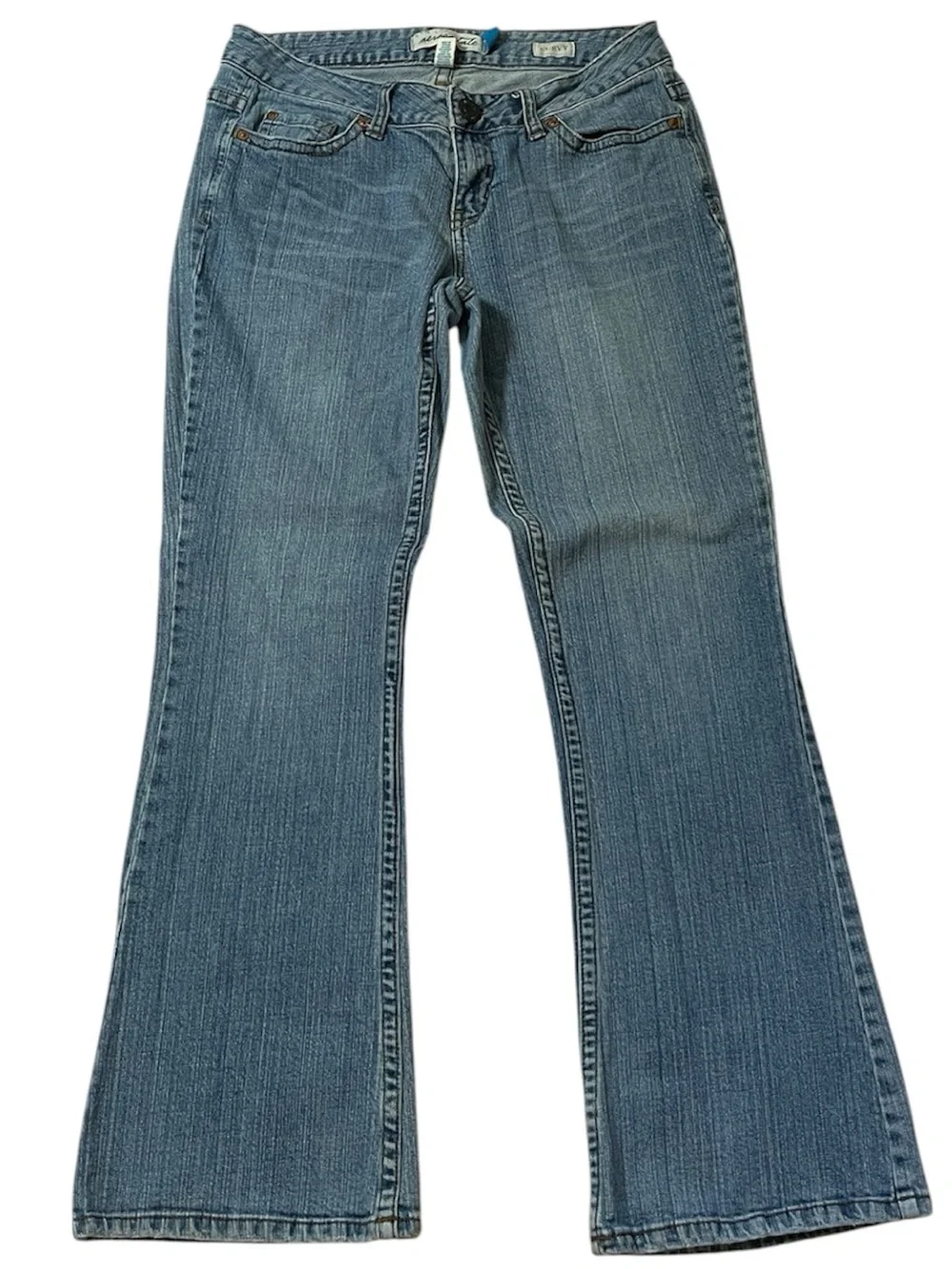 Aeropostale Hailey Curvy Skinny Flare Jeans Women’s 5/6 Short Medium Wash